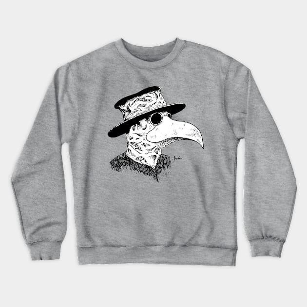 La plaga Gárgola Crewneck Sweatshirt by OneClassyBum